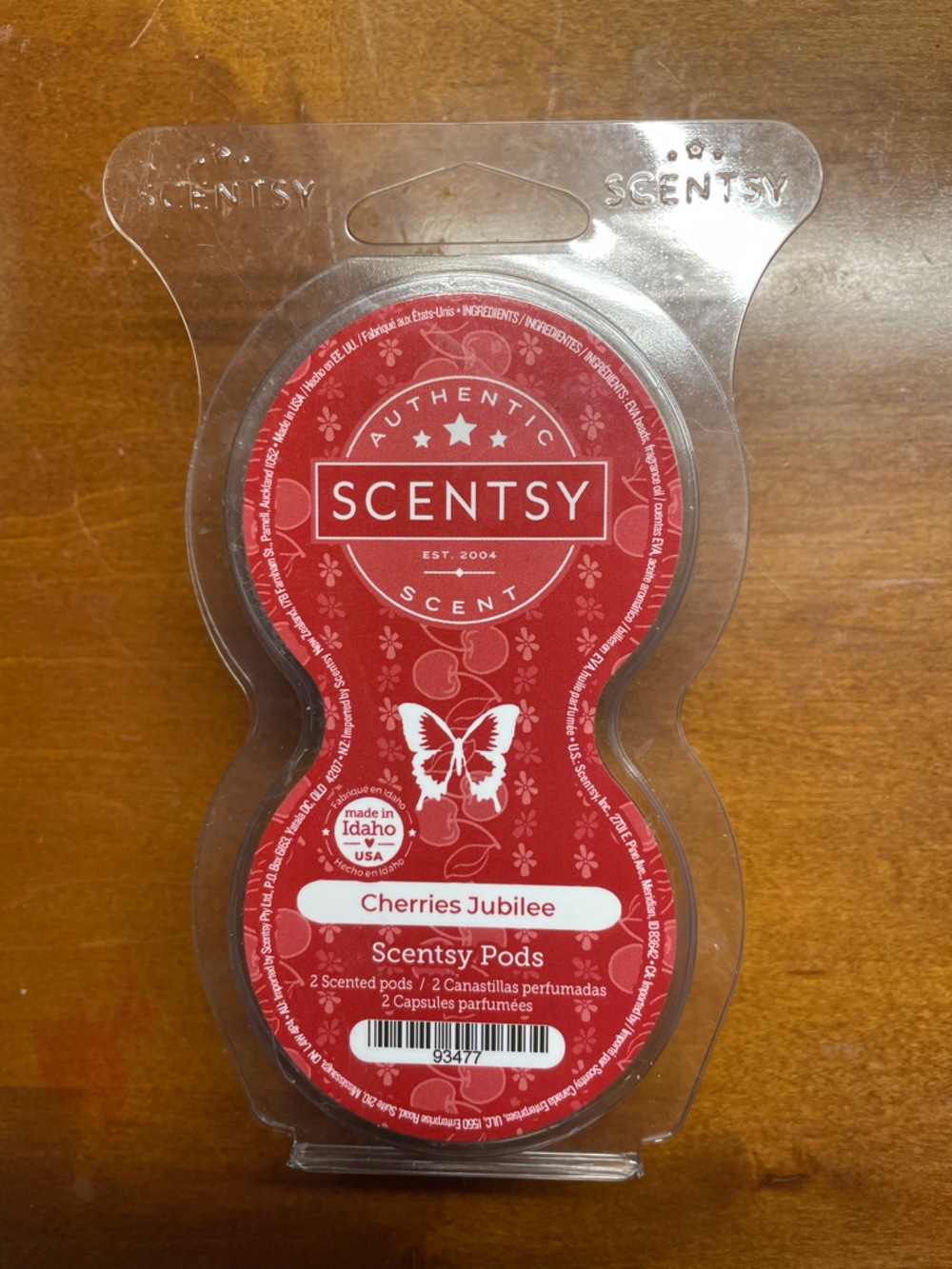 Scentsy Cherries Jubilee Twin Pack ONLY
